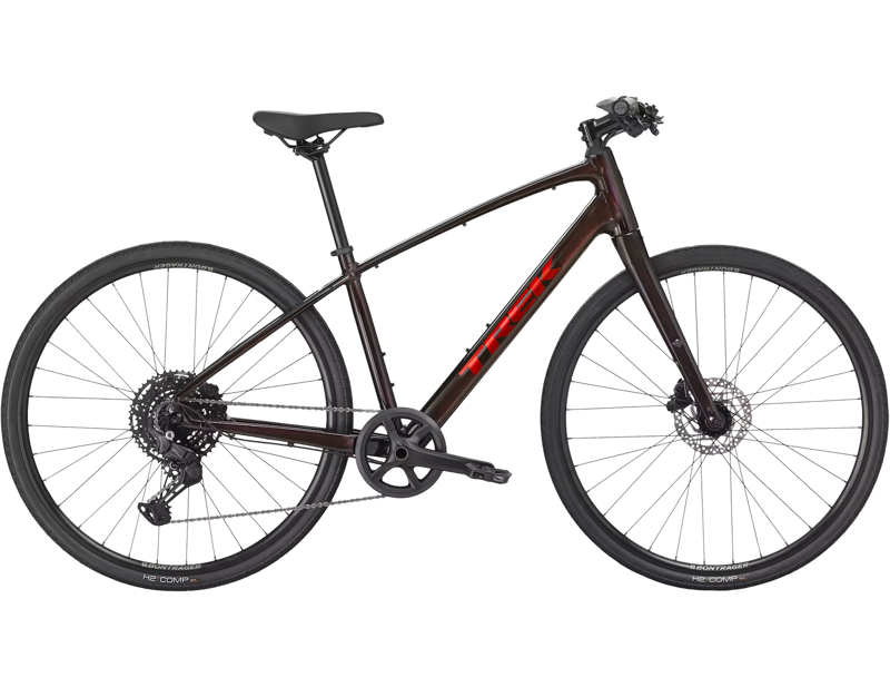 Trek FX 3 Gen 4 Hybrid Bike 2026 in Dark Carmine