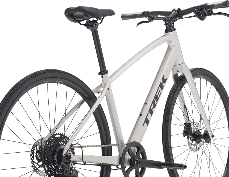 Trek FX 3 Gen 4 Hybrid Bike 2026 in Lunar Silver-1