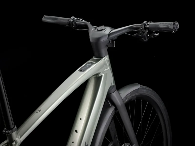 Trek FX+ 7 Electric Hybrid Bike 2026 in Lichen Green-3