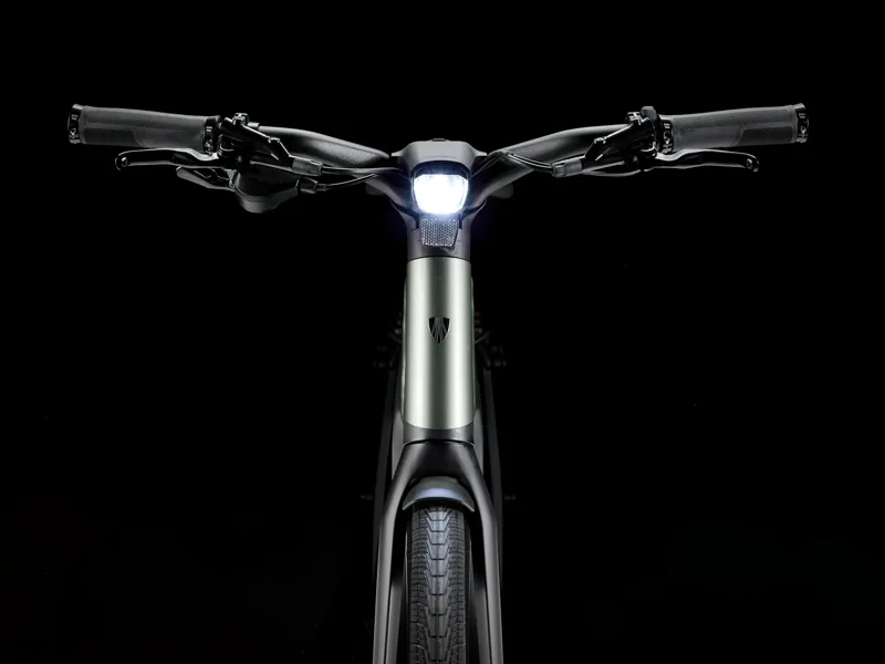 Trek FX+ 7 Electric Hybrid Bike 2026 in Lichen Green-4