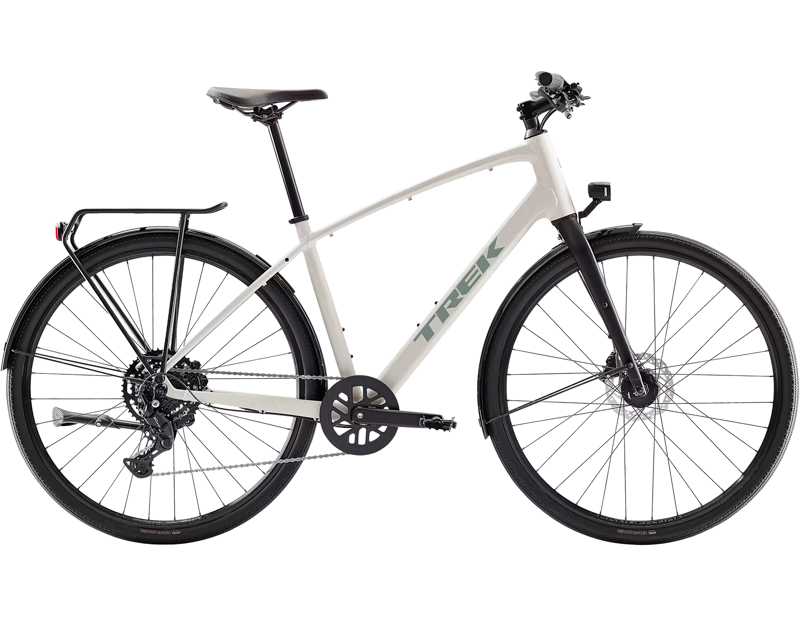 Trek FX Sport AL Equipped Hybrid Bike 2026 in Buff Beige
