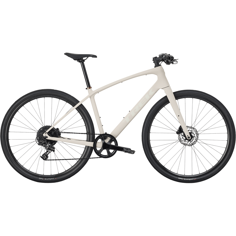 Balfes Bikes Trek FX Sport SL 5 Hybrid Bike 2027 in Buff Beige | Free postage over £30, £10 off first order, price match & 0% finance.