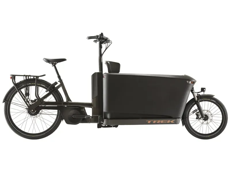 EX DISPLAY Trek Fetch+ 4 Electric Cargo Bike 2025 in Dnister Black-2