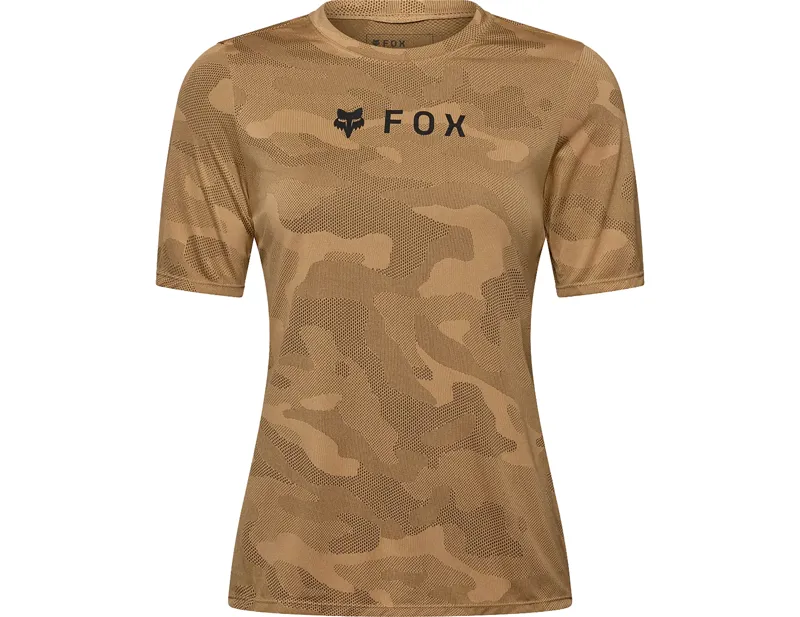 Fox Womens Ranger TruDri Short Sleeved Jersey in Nutmeg