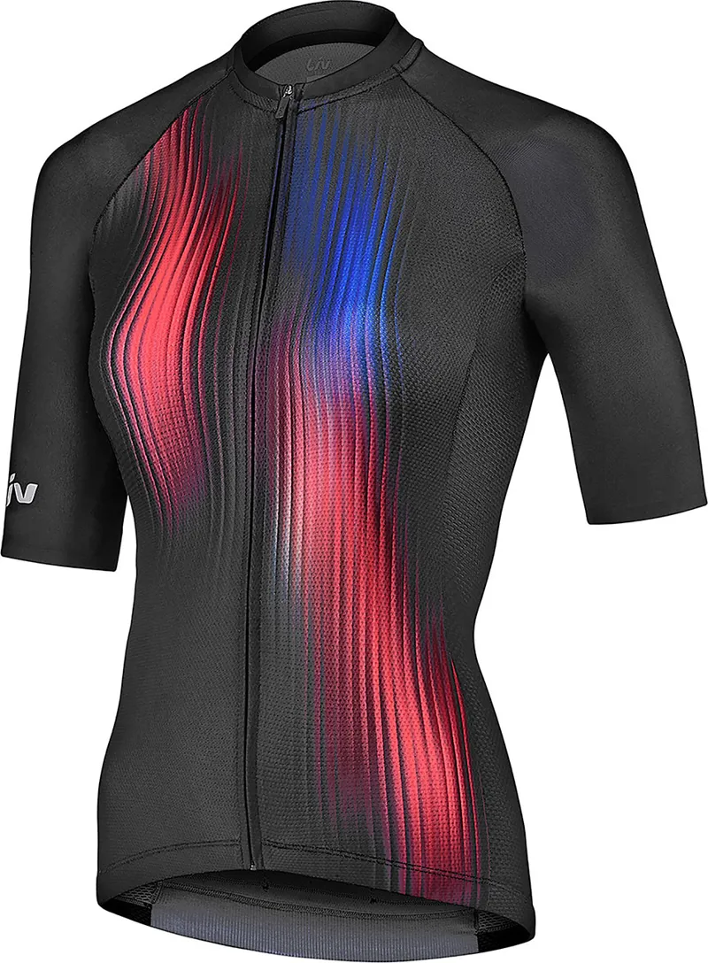 Liv Breakaway Short Sleeve Jersey in Black/Red