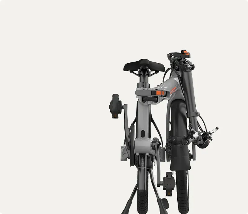 UTO Afternoon PRO 20 Folding Bike 2027 in Satin Grey-9