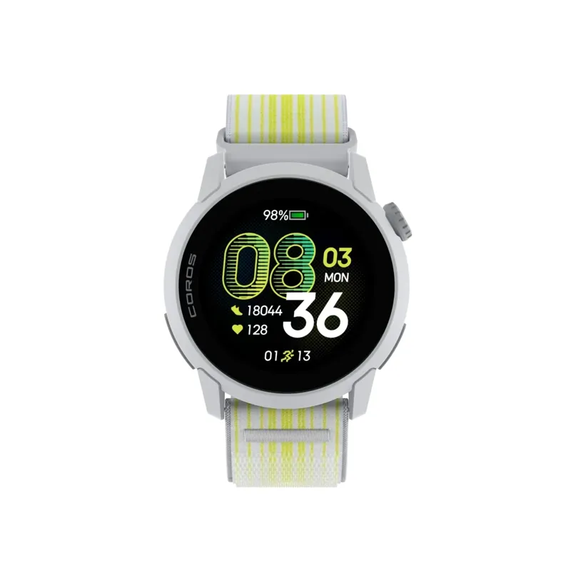 Coros PACE 4 GPS Sport Watch in White Nylon-1