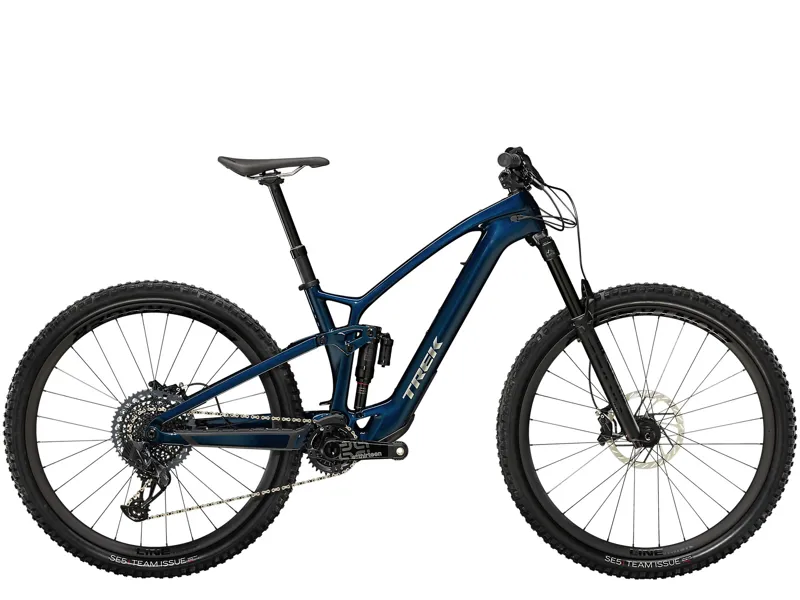 Trek Fuel EXE 9.8 GX AXS Electric Mountain Bike 2025 in Mulsanne Blue-1