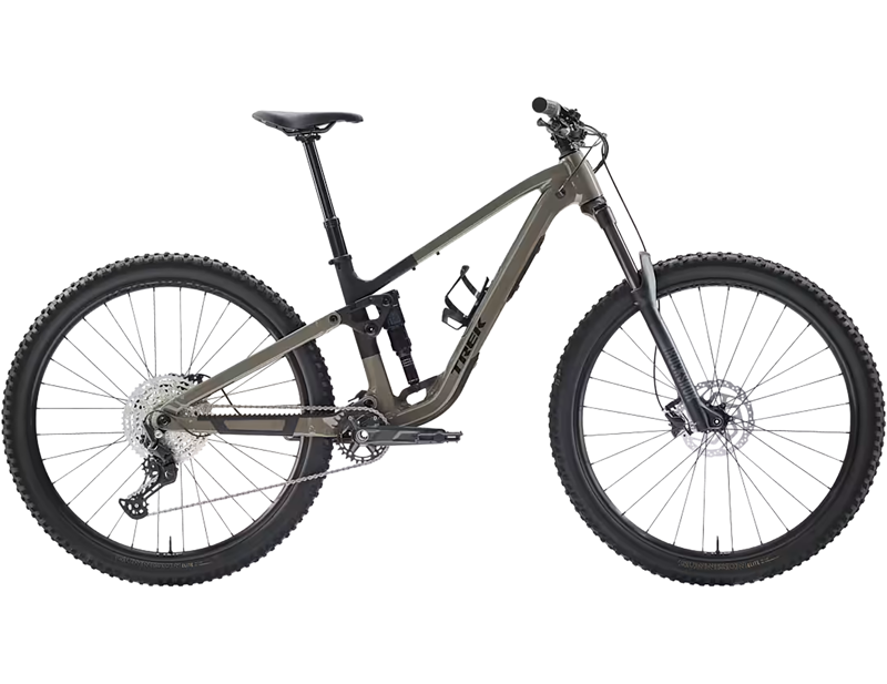 Balfes Bikes Trek Fuel EX 5 Full Suspension Mountain Bike 2027 in Wild Mushroom Trek Black | Free postage over £30, £10 off first order, price match & 0% finance.