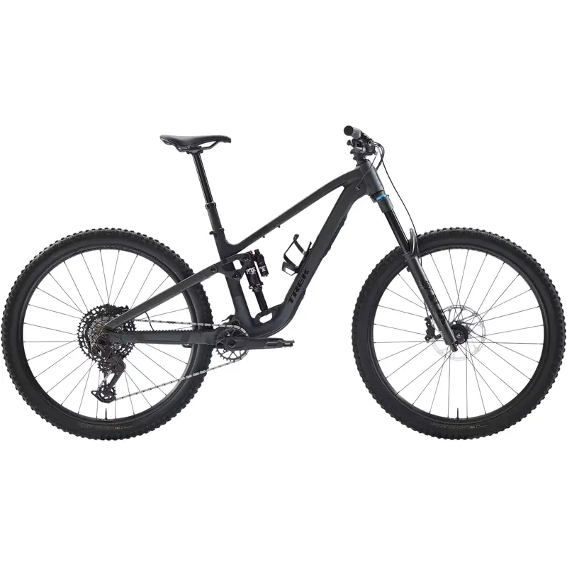 Balfes Bikes Trek FUEL EX 8 Full Suspension Mountain Bike 2027 in Lithium Grey/Trek Black Splatter | Free postage over £30, £10 off first order, price match & 0% finance.