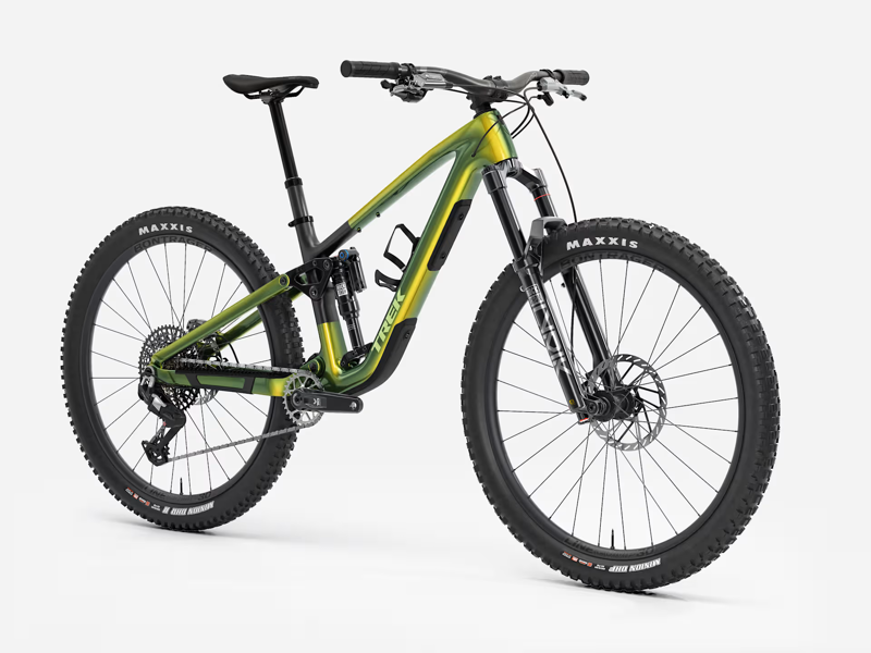 Trek Fuel EX 9.8 Eagle 90 Gen 7 Full Suspension Mountain Bike 2026 in Gloss Chameleon Green-1