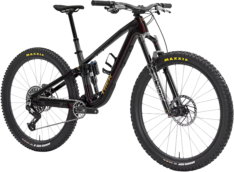 Trek Fuel EX 9.8 EA90 Full Suspension Mountain Bike 2027 in Gloss Dark Carmine / Matte Trek Black-1