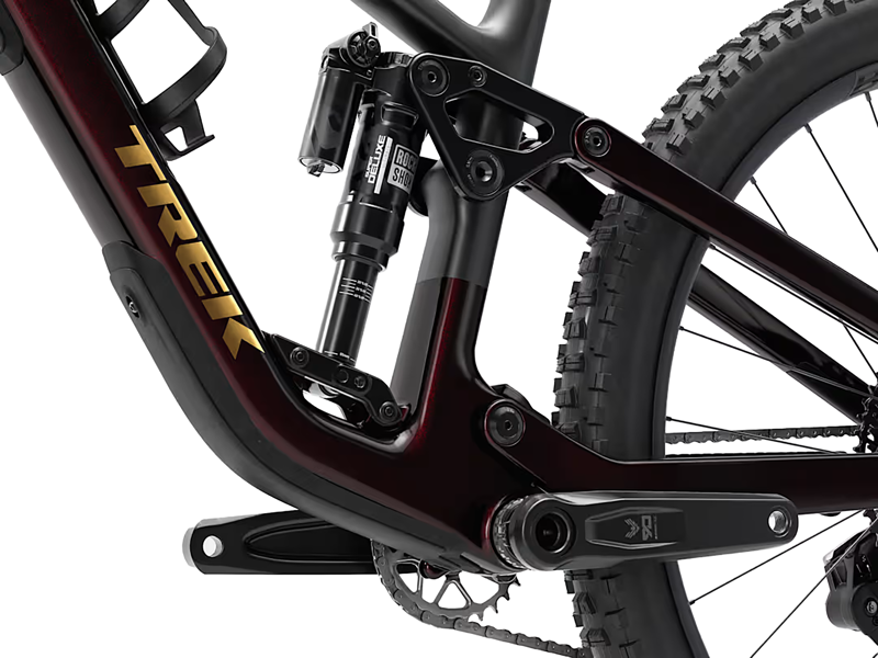 Trek Fuel EX 9.8 EA90 Full Suspension Mountain Bike 2027 in Gloss Dark Carmine / Matte Trek Black-3