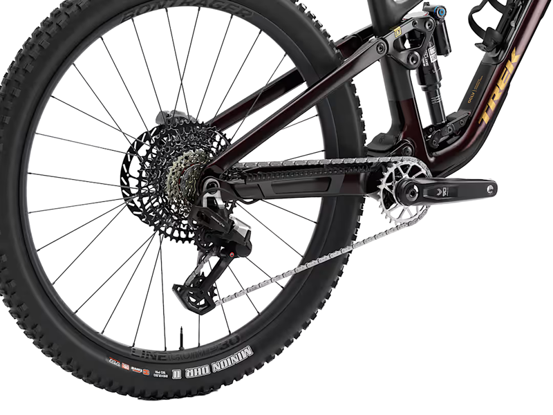 Trek Fuel EX 9.8 EA90 Full Suspension Mountain Bike 2027 in Gloss Dark Carmine / Matte Trek Black-2