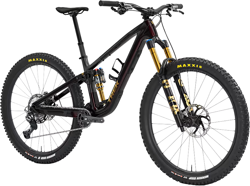 Trek Fuel EX 9.8 XT Full Suspension Mountain Bike in Gloss Dark Carmine Matte Trek Black-1
