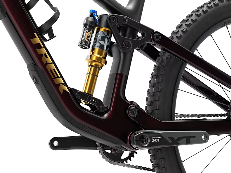 Trek Fuel EX 9.8 XT Full Suspension Mountain Bike in Gloss Dark Carmine Matte Trek Black-2