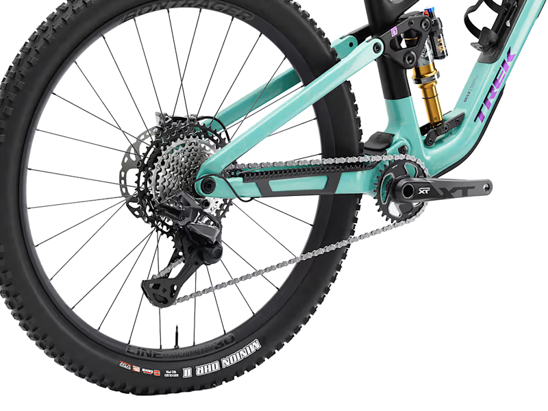 Trek Fuel EX 9.8 XT Full Suspension Mountain Bike 2027 in Miami Green Aloha Marble-2