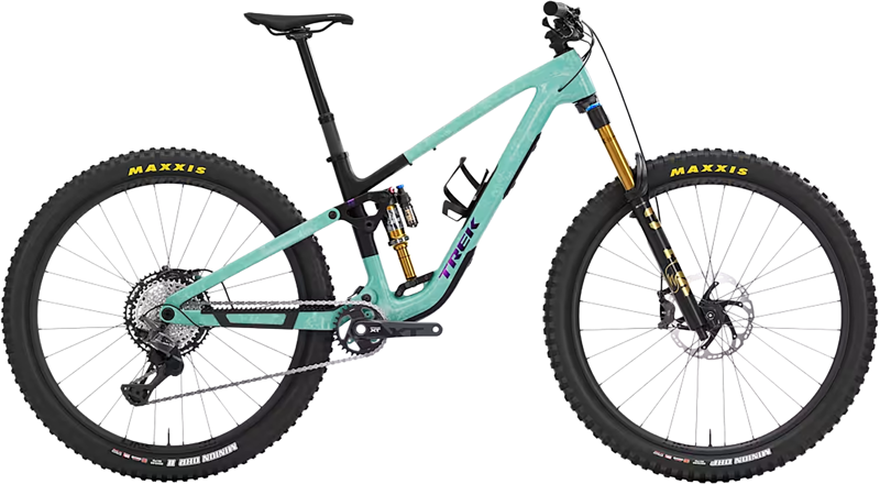 Balfes Bikes Trek Fuel EX 9.8 XT Full Suspension Mountain Bike 2027 in Miami Green Aloha Marble | Free postage over £30, £10 off first order, price match & 0% finance.