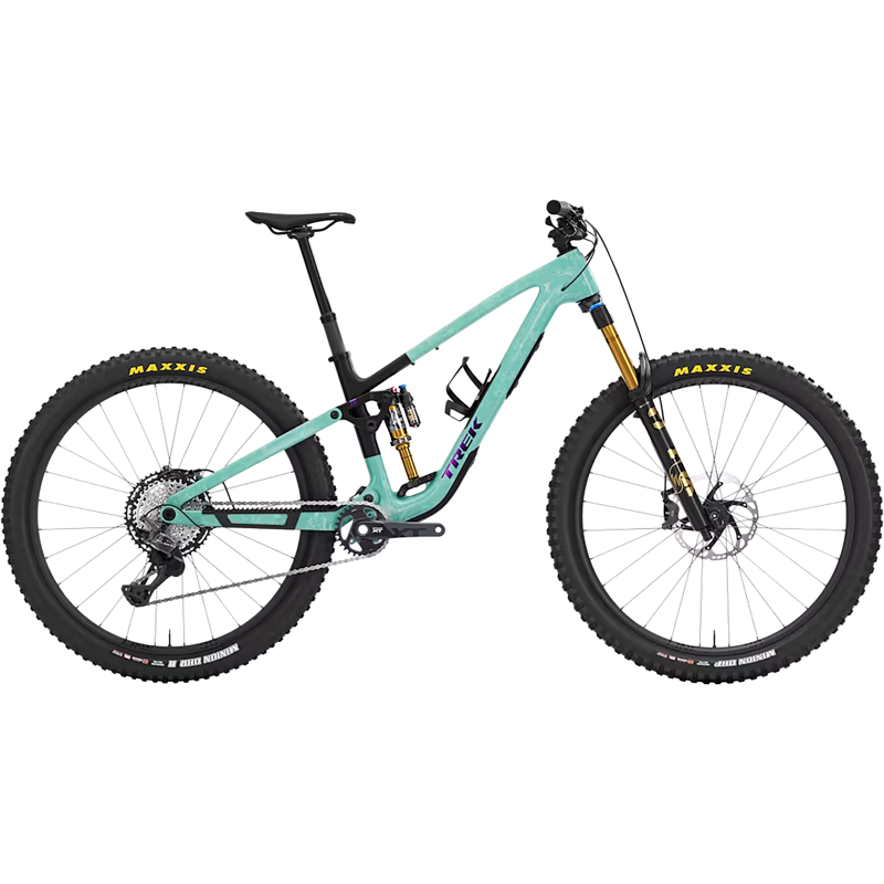 Balfes Bikes Trek Fuel EX 9.8 XT Full Suspension Mountain Bike 2027 in Miami Green Aloha Marble | Free postage over £30, £10 off first order, price match & 0% finance.