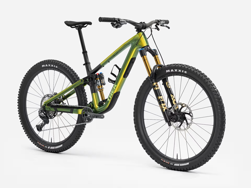 Trek Fuel EX 9.8 XT Di2 Gen 7 Full Suspension Mountain Bike 2026 in Gloss Chameleon Green-1
