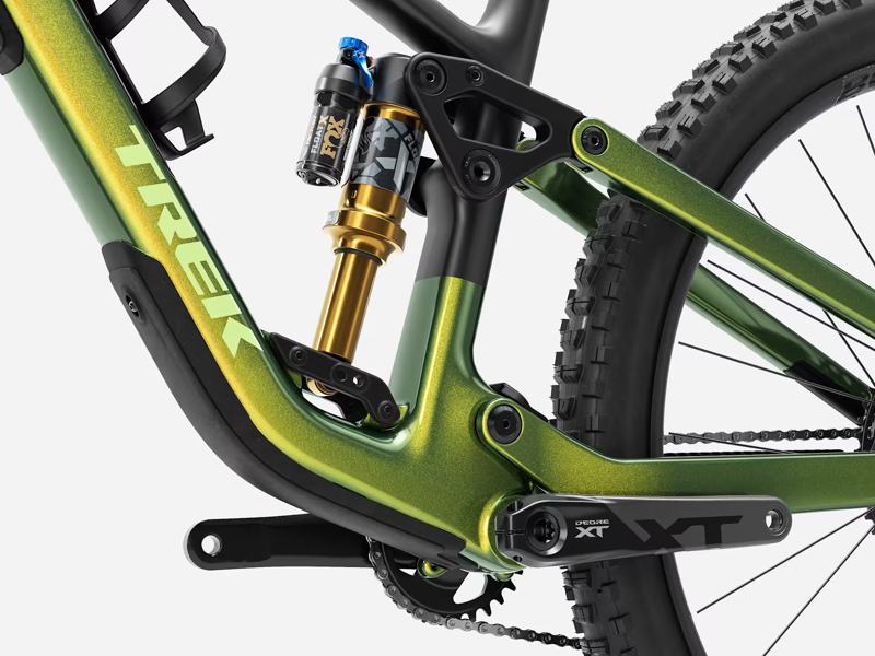 Trek Fuel EX 9.8 XT Di2 Gen 7 Full Suspension Mountain Bike 2026 in Gloss Chameleon Green-2