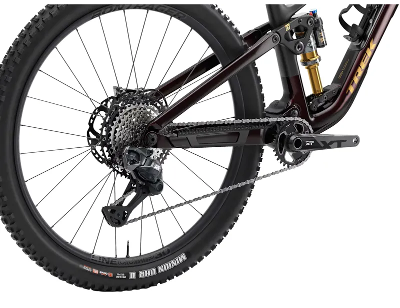 Trek FUEL EX 9.8 XT DI2 Full Suspension Carbon MTB 2027 in Gloss Dark Carmine/Matte Black-2