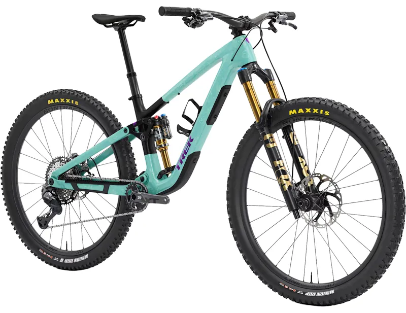 Trek FUEL EX 9.8 XT DI2 Full Suspension Carbon MTB 2027 in Miami Green / Aloha Marble-1