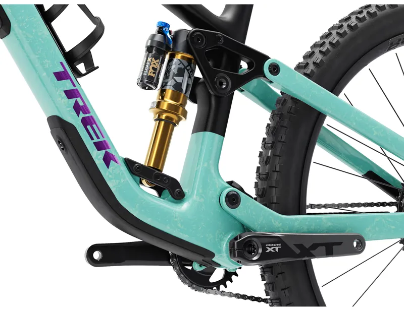 Trek FUEL EX 9.8 XT DI2 Full Suspension Carbon MTB 2027 in Miami Green / Aloha Marble-2
