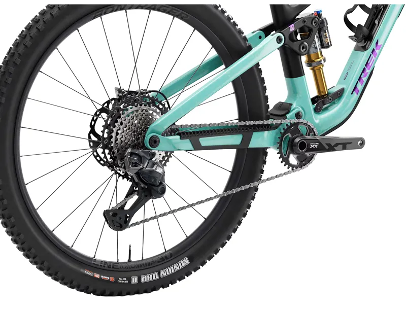 Trek FUEL EX 9.8 XT DI2 Full Suspension Carbon MTB 2027 in Miami Green / Aloha Marble-3