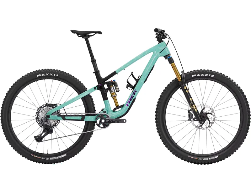 Trek FUEL EX 9.8 XT DI2 Full Suspension Carbon MTB 2027 in Miami Green / Aloha Marble