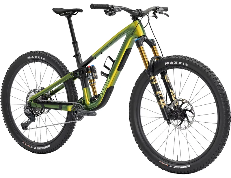 Trek FUEL EX 9.8 XT DI2 Full Suspension Carbon MTB 2027 in Gloss Chameleon Green/Matte Black-1