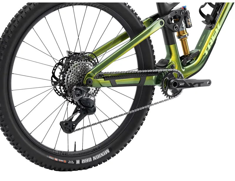 Trek FUEL EX 9.8 XT DI2 Full Suspension Carbon MTB 2027 in Gloss Chameleon Green/Matte Black-3