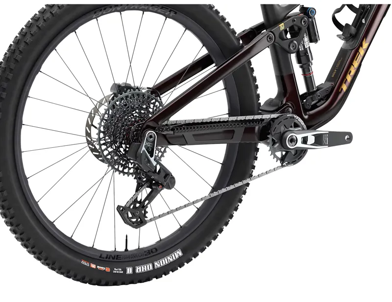 Trek FUEL EX 9.9 X0 AXS Full Suspension Carbon MTB 2027 in Gloss Dark Carmine/Matte Black-2