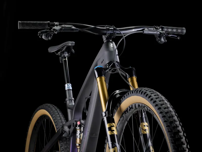 Trek Fuel EX 9.9 X0 AXS T-Type Gen 6 Full Suspension Mountain Bike 2025 in Deep Smoke/Purple Flip-3