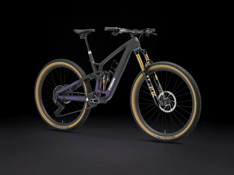 Trek Fuel EX 9.9 X0 AXS T-Type Gen 6 Full Suspension Mountain Bike 2025 in Deep Smoke/Purple Flip-1