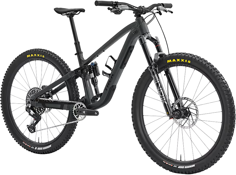 Trek FUEL EX 9 EA90 Full Suspension Mountain Bike 2027 in Lithium Grey Trek Black Splatt-1