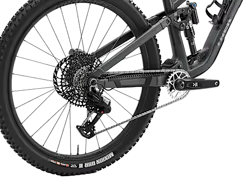 Trek FUEL EX 9 EA90 Full Suspension Mountain Bike 2027 in Lithium Grey Trek Black Splatt-3