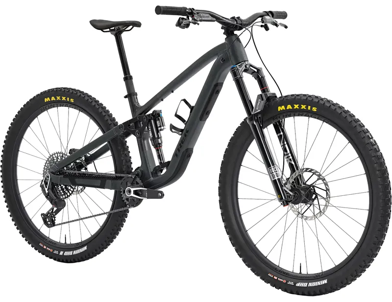 Trek FUEL EX 9 X0 AXS Full Suspension Carbon MTB 2027 in Lithium Grey/Trek Black Splatter-1