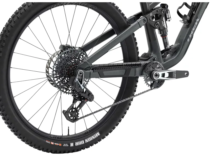 Trek FUEL EX 9 X0 AXS Full Suspension Carbon MTB 2027 in Lithium Grey/Trek Black Splatter-3