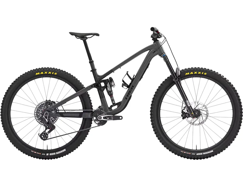 Balfes Bikes Trek FUEL EX 9 X0 AXS Full Suspension Carbon MTB 2027 in Lithium Grey/Trek Black Splatter | Free postage over £30, £10 off first order, price match & 0% finance.