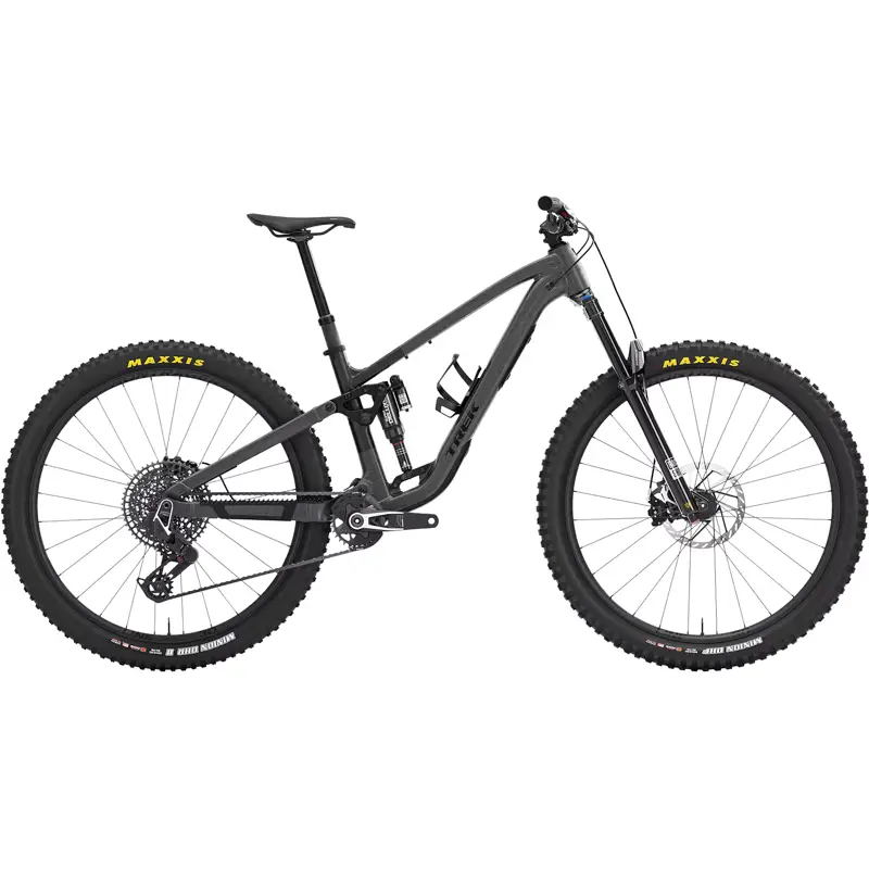 Balfes Bikes Trek FUEL EX 9 X0 AXS Full Suspension Carbon MTB 2027 in Lithium Grey/Trek Black Splatter | Free postage over £30, £10 off first order, price match & 0% finance.