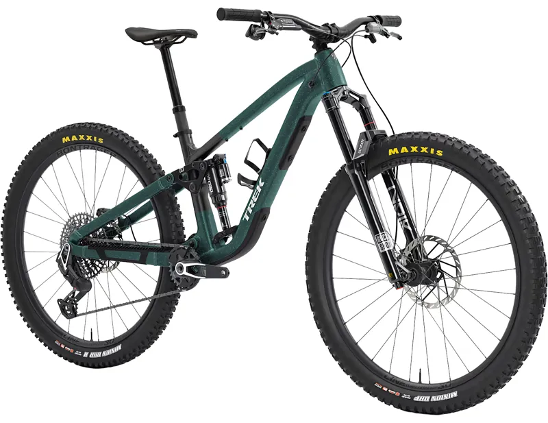 Trek FUEL EX 9 X0 AXS Full Suspension Carbon MTB 2027 in Matte Juniper/Blue Sage Splatter-1