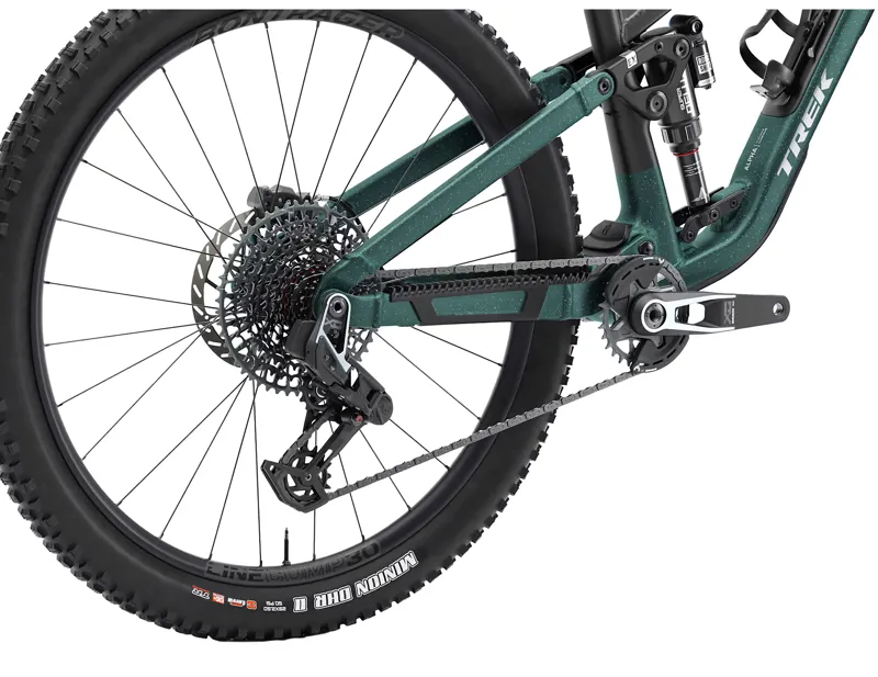 Trek FUEL EX 9 X0 AXS Full Suspension Carbon MTB 2027 in Matte Juniper/Blue Sage Splatter-3