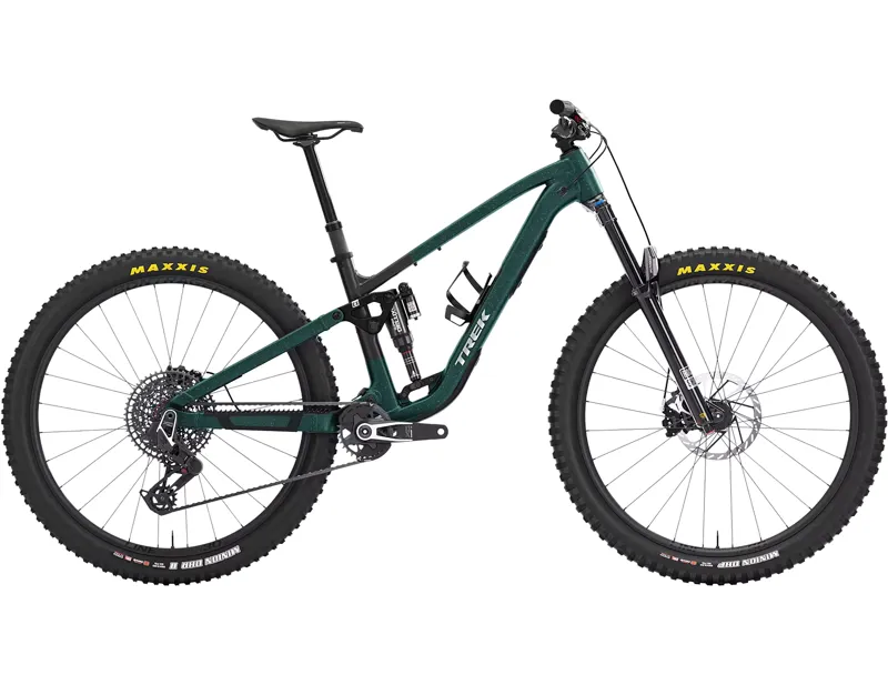Balfes Bikes Trek FUEL EX 9 X0 AXS Full Suspension Carbon MTB 2027 in Matte Juniper/Blue Sage Splatter | Free postage over £30, £10 off first order, price match & 0% finance.