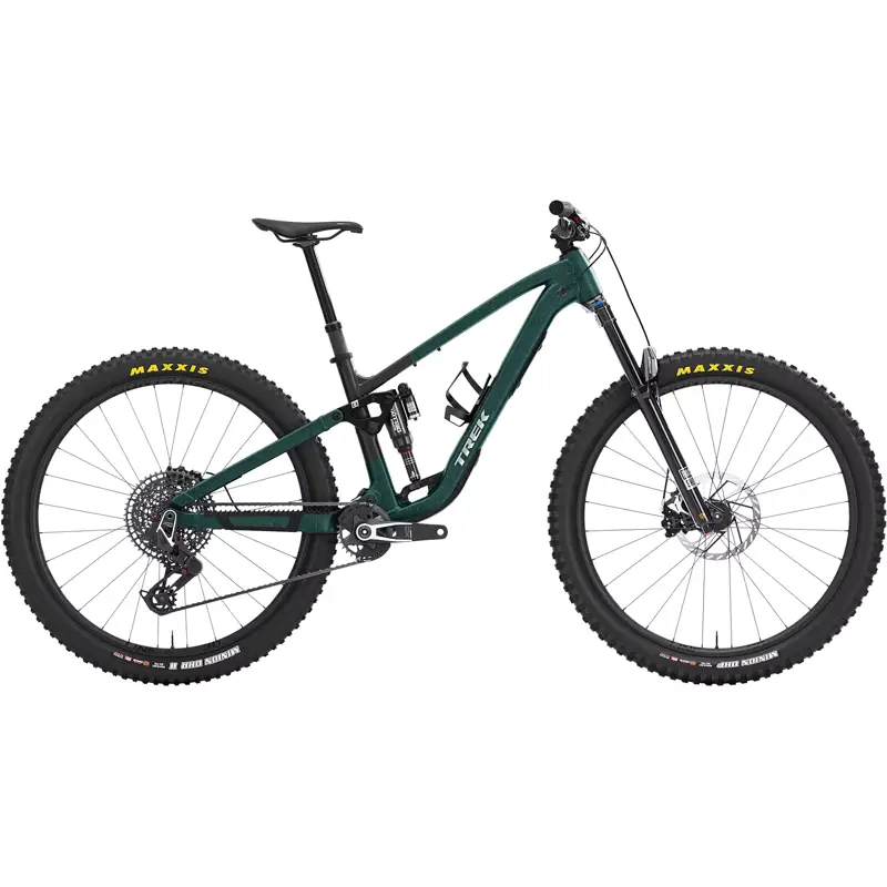 Balfes Bikes Trek FUEL EX 9 X0 AXS Full Suspension Carbon MTB 2027 in Matte Juniper/Blue Sage Splatter | Free postage over £30, £10 off first order, price match & 0% finance.