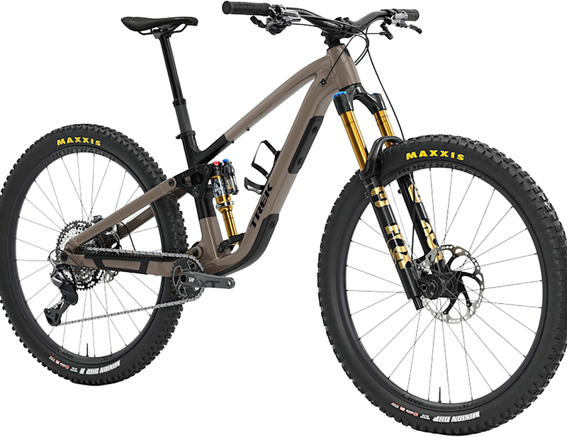 Trek FUEL EX 9 XT Full Suspension Alloy MTB 2027 in Matte Sedona Red/Pennyflake Splatter-1