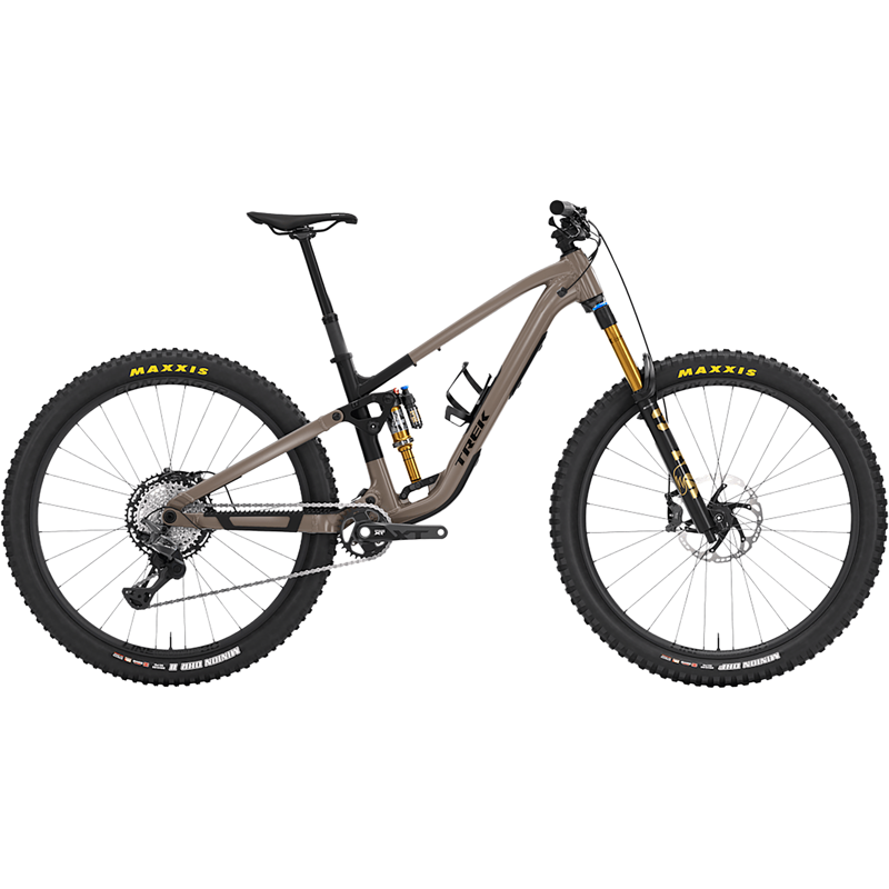 Balfes Bikes Trek FUEL EX 9 XT Full Suspension Alloy MTB 2027 in Matte Sedona Red/Pennyflake Splatter | Free postage over £30, £10 off first order, price match & 0% finance.
