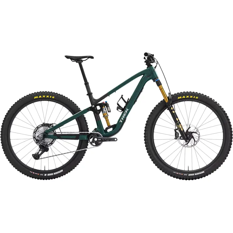 Balfes Bikes Trek FUEL EX 9 XT Full Suspension Alloy MTB 2027 in Matte Juniper/Blue Sage Splatter | Free postage over £30, £10 off first order, price match & 0% finance.