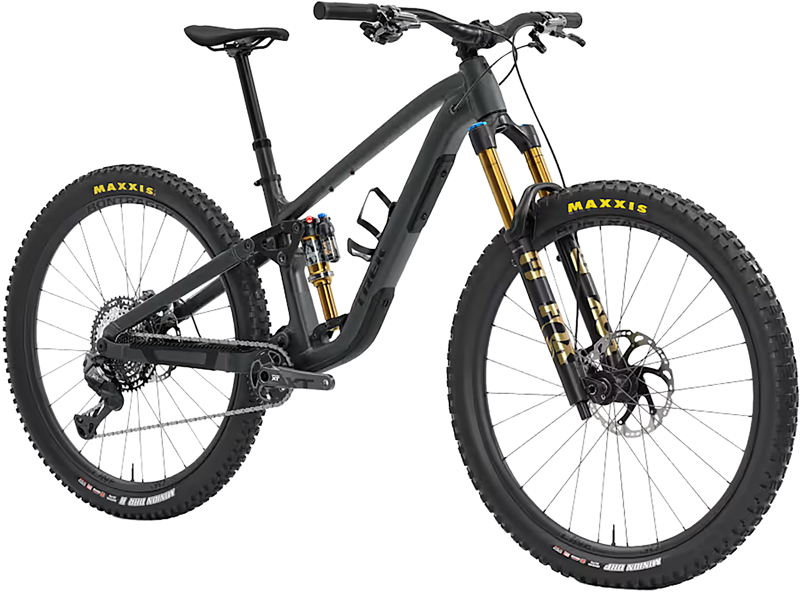 Trek Fuel EX 9 XT DI2 Full Suspension Mountain Bike 2027 in Lithium Grey Trek Black Splatter-1