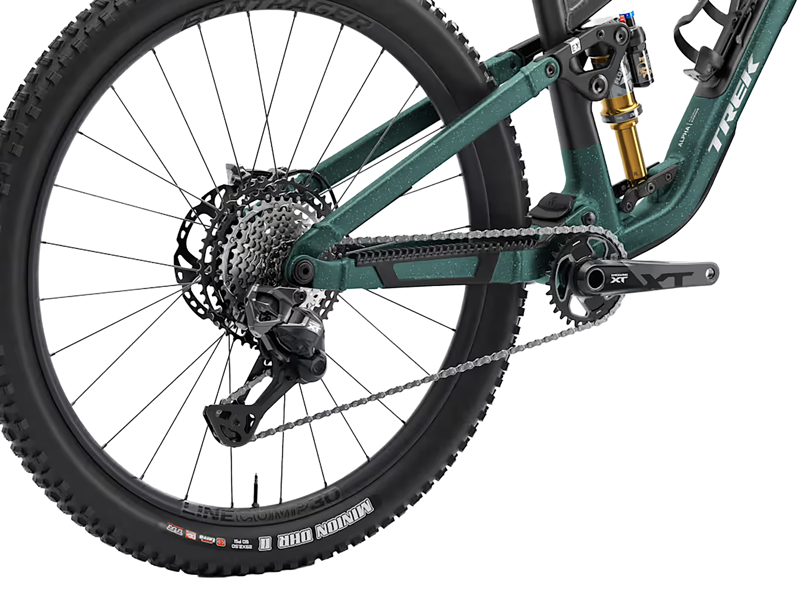 Trek Fuel EX 9 XT DI2 Full Suspension Mountain Bike 2027 in Matte Juniper Blue Sage Splatter-3